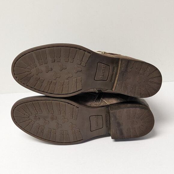 Born Regis Ankle Boots, Taupe Suede, Women's 7 M - Picture 6 of 7